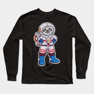 Space Sloth Long Sleeve T-Shirt